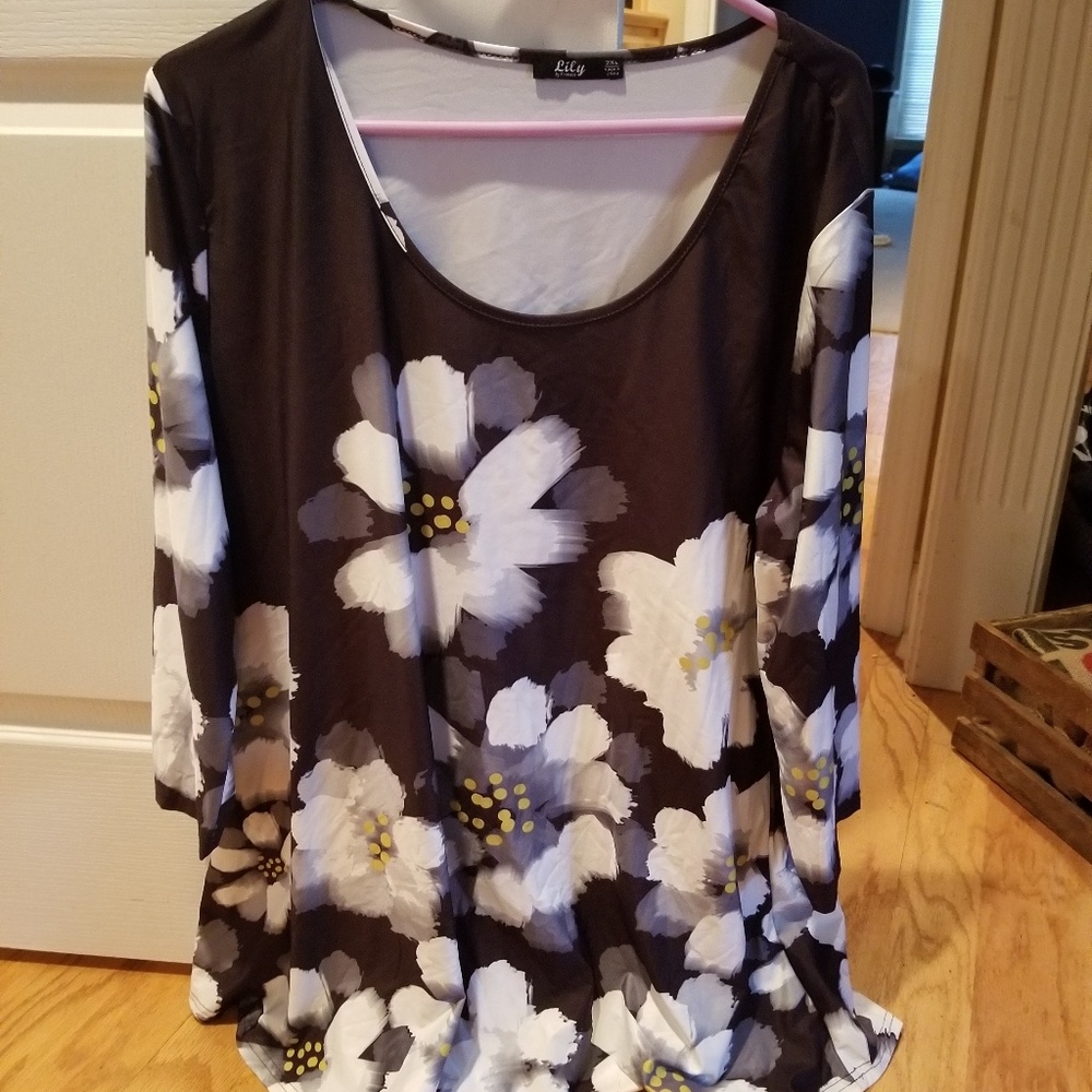Womens floral blouse